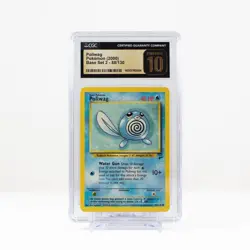 Pokemon Poliwag #88 Base Set 2 2000 - CGC 10 PRISTINE POP 3 - Image 2