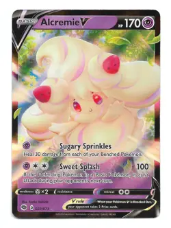 Alcremie V 22/73 Champions Path Holo Pokemon TCG - NM - Image 1