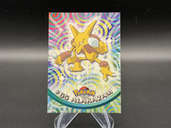 Alakazam - Black Logo - #65 Topps TV - Pokemon TCG - 1999 - Image 1