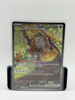 Pokemon Bloodmoon Ursaluna ex (SIR) | 216/167 Sv06: Twilight Masquerade Holo NM - Image 1