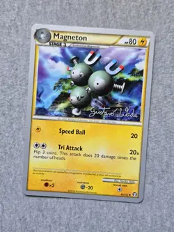 Pokemon Magneton 43/102 HGSS Triumphant World Championships 2011 - Image 1