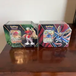 Pokemon TCG Legends of Galar Tin Zacian V Box and Decidueye v Divergent powers - Image 1
