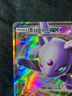 Pokemon TCG Espeon GX Sun & Moon Base Set 61/149 Holo Ultra Rare - Image 4