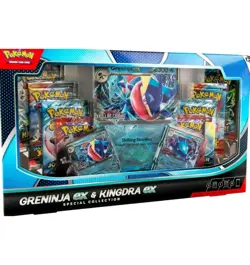 Pokemon Greninja ex & Kingdra ex Special Collection - New & Sealed - Image 2