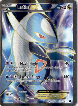 Latios EX Full Art 113/116 - Plasma Freeze - MP - Image 1
