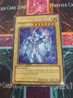 Yugioh Elemental HERO Neos CT03-EN001 Secret Rare Limited Near Mint - Image 1