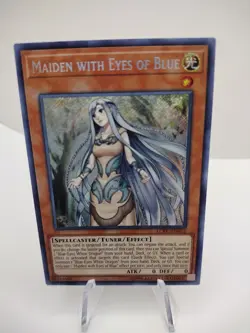 Maiden with Eyes of Blue LCKC-EN012 Legendary Collection Kaiba Yu-Gi-Oh! Holo - Image 1