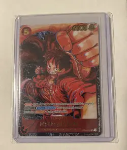 One Piece Monkey.D.Luffy ST01-012 Alt Art Awakening of New Era OP-05 English SR - Image 1