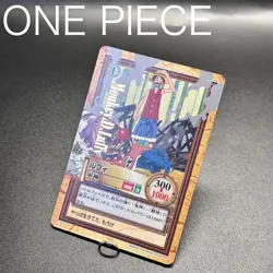 ONE PIECE Carddass Hyper Battle LUFFY C288 Gold stamp Japanese BANDAI 2002 - Image 1