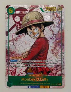 One Piece Monkey D. Luffy SEC OP13-118 Carrying On His Will English - Image 1