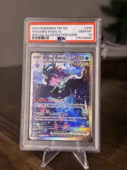 PSA 10 Walking Wake ex SIR 205/162 Pokemon Temporal Forces Special Illustration - Image 1