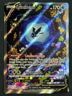 Lumineon v Crown Zenith: Galarian Gallery Ultra Rare Card #GG39/GG70 - Image 1
