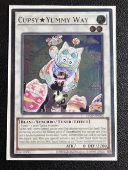 YuGiOh! Cupsy Yummy Way OP29-EN002 Ultimate Rare - Image 1