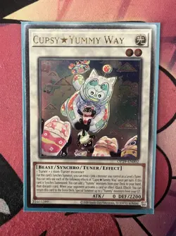 Yugioh OTS Tournament Pack 29 OP29-EN002 Cupsy Yummy Way Ultimate Rare NM - Image 1