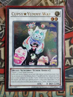 Cupsy Yummy Way OP29-EN002 Ultimate Rare Near Mint Yugioh - Image 1