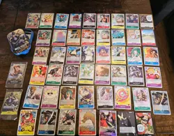 One Piece Lot -2 Sealed *Promo* Cards and 48 cards(Tin Set Volume 2) - Image 2