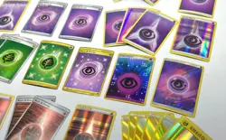 Lot of Holographic Pokemon Energy Cards (Vintage & Modern) - Image 5