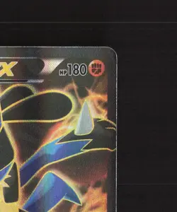 Lucario EX 107/111 Furious Fists Full Art Ultra Rare Holo Pokemon Card DMG - Image 4