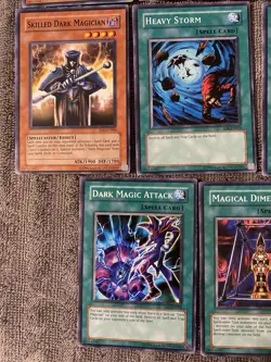 Vintage Konami Yu-Gi-Oh! TCG SD6 17 Card Lot feat Tsukuyomi - Image 5