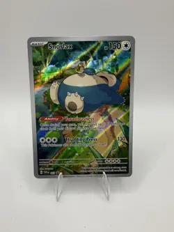 Pokemon Snorlax 051 Sv: Scarlet & Violet Promo Holo Card 150 HP - Image 1