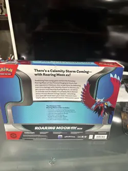 ROARING MOON EX BOX Pokemon TCG 4 Booster Packs + 4 Foil Promo Cards SEALED NEW - Image 5