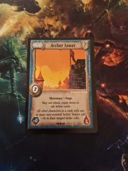 Archer Tower | Warlord Saga of the Storm CCG | Staple Cards - Image 1