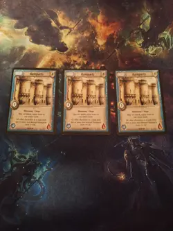 Ramparts x 3 | Warlord Saga of the Storm CCG | Staple Cards - Image 1