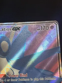 Pokemon Card Latios GX 223/236 Full Art Ultra Rare Unified Minds Played - Image 3