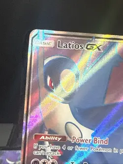 Pokemon Card Latios GX 223/236 Full Art Ultra Rare Unified Minds Played - Image 4