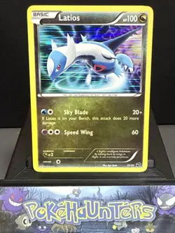Pokemon Card Latios 10/20 Holo Dragon Vault Light Play - Image 1