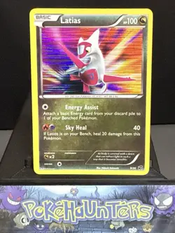 Pokemon Card Latias 9/20 Holo Dragon Vault Light Play - Image 1