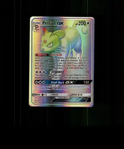 Fan-Art READ DESCRIPTION BELOW HOLO Persian Card Persian Pokemon Card p3 - Image 1
