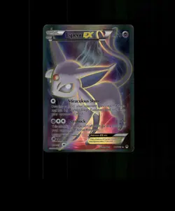 Fan-Art READ DESCRIPTION BELOW HOLO ESPEON Card ESPEON Pokemon Card p3 - Image 1
