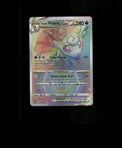 Fan-Art READ DESCRIPTION BELOW HOLO Vulpix Card Vulpix Pokemon Card p3 - Image 1