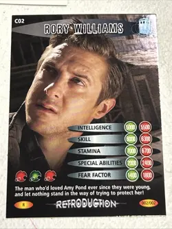 Doctor Who Battles In Time Comic Con Cruise 2026 Foil Card Set Song & Williams - Image 4