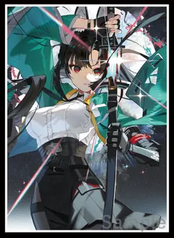 Zenless Zone Zero Hoshimi Miyabi doujin Card Sleeve Protector - Image 1