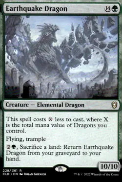 Earthquake Dragon (Extended Art) R Commander Legends: Battle for Baldur's Gate 5 - Image 1