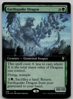 Earthquake Dragon (Extended Art) R Commander Legends: Battle for Baldur's Gate 5 - Image 1