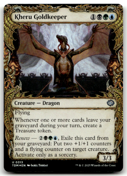 Kheru Goldkeeper (Showcase) U Tarkir: Dragonstorm 313 NM - Image 1