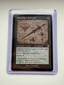 Blackblade Reforged NON-FOIL The Brothers War Retro Schematic #69 NM - MTG ENG - Image 1
