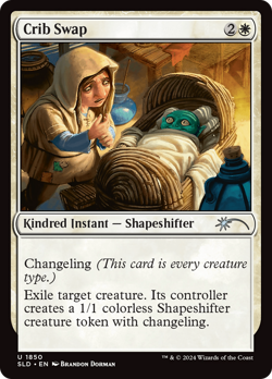 Crib Swap #1850 | NM Near Mint | SLD Secret Lair Drop Magic MTG - Image 1