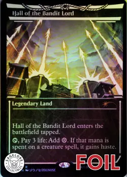 MTG Hall of the Bandit Lord (Neon Yellow) (427) | NM Foil | Secret Lair {SLD} - Image 1