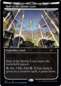 MTG Hall of the Bandit Lord (Neon Yellow) (427) | NM Foil | Secret Lair {SLD} - Image 2