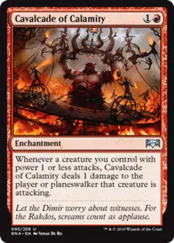 Cavalcade of Calamity - Ravnica Allegiance #095/259 MTG Magic The Gathering - Image 1