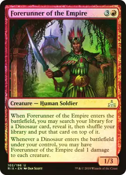MTG FOIL Forerunner of the Empire - Rivals of Ixalan #102 - Image 1