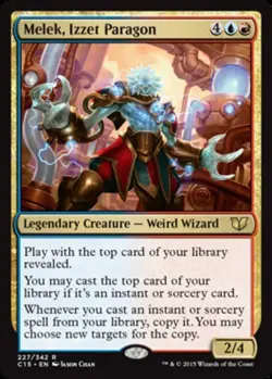 1 x Melek, Izzet Paragon - Commander 2015 - Moderate Play - MTG - Image 1