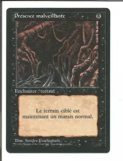 Presence malveillante Evil Presence VF MtG Magic Limited Edition FR FBB 1994 - Image 1