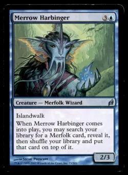 Merrow Harbinger LP Light Play Lorwyn MTG [5714] - Image 1
