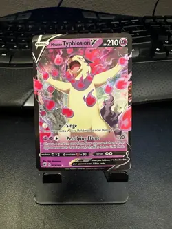 Hisuian Typhlosion V 053/189 SWSH10: Astral Radiance NM Pokemon TCG Card - Image 1