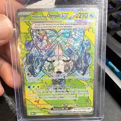 Pokemon TCG Wellspring Mask Ogerpon ex 152/131 Prismatic Evolutions Holo 210HP - Image 1